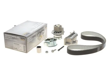 Комплект ГРМ+Помпа HEPU PK05501