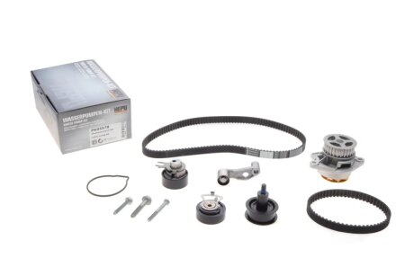 Комплект ременя ГРМ з помпою води HEPU PK05570