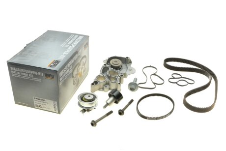 Комплект ременя ГРМ з помпою води HEPU PK06650