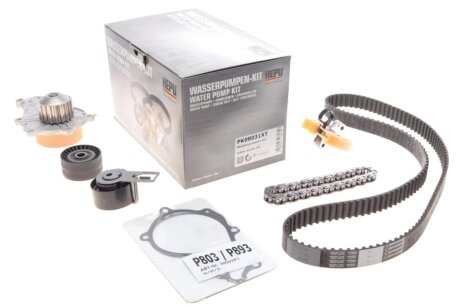 Комплект ГРМ+Помпа HEPU PK08031XT