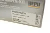 Комплект (ремень + ролик + водяной насос) HEPU PK09620 (фото 18)