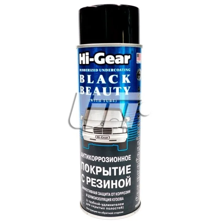 Антикоррозионное покрытие с резиновым наполнителем (аэрозоль), 480 г HI-GEAR HG5754 (фото 1)