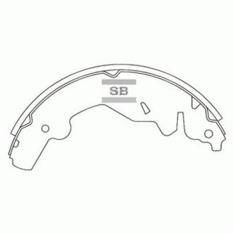 Тормозные колодки кт. Hi-Q (SANGSIN) SA070