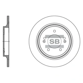Гальмівний диск Hi-Q (SANGSIN) SD1131