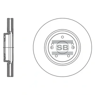 Диск гальмівний Hi-Q (SANGSIN) SD1132