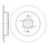 Диск тормозной (кратно 2) задний Kia Morning (04-) (D=234.0mm) Hi-Q (SANGSIN) SD2045 (фото 1)
