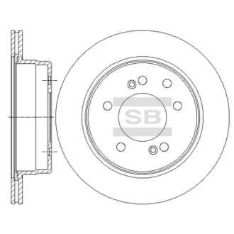 Гальмівний диск Hi-Q (SANGSIN) SD3043
