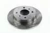 Диск тормозной (кратно 2) задний Nissan Almera II N16 (00-) (D=257.8mm) Hi-Q (SANGSIN) SD4236 (фото 4)