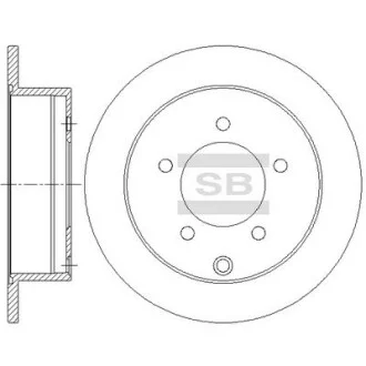 Диск тормозной Hi-Q (SANGSIN) SD4333