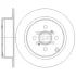 Диск тормозной (кратно 2) задний Toyota Corolla (-08) (D=269.0mm) Hi-Q (SANGSIN) SD4698 (фото 1)