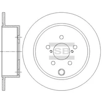 Диск тормозной Hi-Q (SANGSIN) SD4708