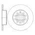 Диск тормозной (кратно 2) задний Audi A3 (06-) (D=259.8mm) Hi-Q (SANGSIN) SD5407 (фото 1)
