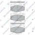 Колодки гальмівні передні Toyota 4Runner (-01) HI-Q Hi-Q (SANGSIN) SP1420 (фото 1)