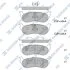 Колодки тормозные задние Ford Explorer (-04) Hi-Q (SANGSIN) SP1445 (фото 1)