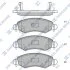 Колодки тормозные передние Opel Agila (A) (-07), Subaru Justy III (G3X) (-07), S Hi-Q (SANGSIN) SP1601 (фото 1)
