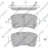 Комплект тормозных колодок из 4 шт. дисков Hi-Q (SANGSIN) SP1633 (фото 1)