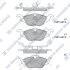 Колодки тормозные передние Opel Astra G (-04) Hi-Q (SANGSIN) SP1738 (фото 1)