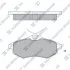 Колодки тормозные передние (p/spring 4шт) Citroen C2 (JM) (03-), C3 I (FC) (02-) Hi-Q (SANGSIN) SP1747 (фото 1)