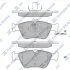 Колодки тормозные передние MB C-CLASS (W202) (-00), E-CLASS (W210) (-02) Hi-Q (SANGSIN) SP1755 (фото 1)