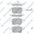 Колодки тормозные передние Opel Astra G (-05), Zafira (02-), SAAB 9-3 (YS3E) (97 Hi-Q (SANGSIN) SP1757 (фото 1)