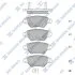 Колодки тормозные задние (дисковые) Opel Zafira (-05), Astra G (-05) Hi-Q (SANGSIN) SP1759 (фото 1)