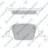 Колодки тормозные задние Fiat Panda (10-), 500C (312) (09-) Hi-Q (SANGSIN) SP1823 (фото 1)