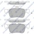 Комплект гальмівних колодок з 4 шт. дисків Hi-Q (SANGSIN) SP1919 (фото 1)