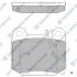 Колодки тормозные задние (дисковые) MB ML230 (W163) (-05) Hi-Q (SANGSIN) SP1930 (фото 1)