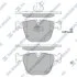 Колодки тормозные задние BMW 5 (-10), 7 (01-) Hi-Q (SANGSIN) SP2164 (фото 1)