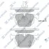 Колодки тормозные задние BMW 3 (-05) Hi-Q (SANGSIN) SP2168 (фото 1)