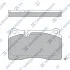 Колодки тормозные передние Audi A3 (11-), VW Touareg (06-) Hi-Q (SANGSIN) SP2231 (фото 1)