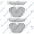 Колодки тормозные задние BMW 5 (11-), X3 (11-), X4 (19-) Hi-Q (SANGSIN) SP2275 (фото 1)