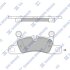Колодки тормозные задние (дисковые) VW Touareg (11-), Porsche Cayenne (11-) Hi-Q (SANGSIN) SP2319 (фото 1)