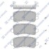 Колодки тормозные дисковые (комплект 4 шт) Hi-Q (SANGSIN) SP4135 (фото 1)