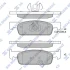 Колодки гальмівні передні Smart Fortwo (16-) HI-Q Hi-Q (SANGSIN) SP4136 (фото 1)