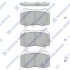 Колодки гальмівні передні Honda Civic (06-) HI-Q Hi-Q (SANGSIN) SP4172 (фото 1)