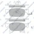 Колодки тормозные передние Opel Adam (13-), Corsa (14-) Hi-Q (SANGSIN) SP4194 (фото 1)