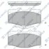 Колодки тормозные передние Toyota HiLux VI (N1)(-06) Hi-Q (SANGSIN) SP4245 (фото 1)