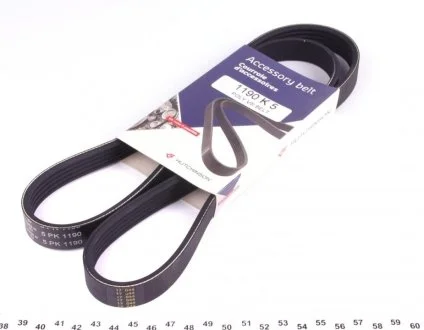 Ремінь поліклінової 5PK1190 Hutchinson HUTCHINSON 1190K5