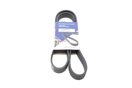 Ремень генератора 7PK1236 HUTCHINSON 1236 K 7