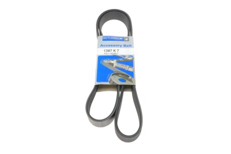 Ремінь поліклінової 7PK1387 HUTCHINSON 1387K7