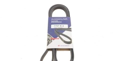 Ремень генератора (поликлиновый) HUTCHINSON 1707 K 4