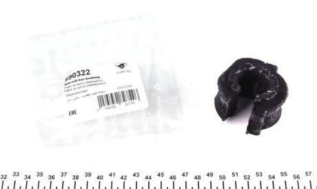 Втулка стабилизатора Citroen Nemo/Peugeot Bipper/Fiat Qubo, Fiorino (08-19) Hutchinson HUTCHINSON 590322