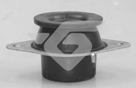 Подушка(опора) двигателя ліва (Под КПП, круглая)Vivaro/ Trafic II 00-14 HUTCHINSON 594532