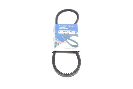 Ремень генератора (клиновый) HUTCHINSON AV 10 LA 735