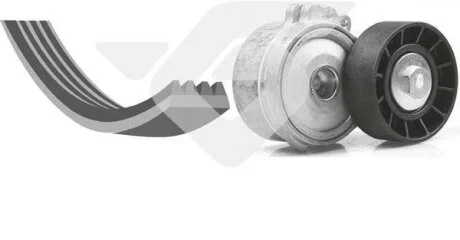 Комплект ременя генератора Citroen Jumpy/Fiat Scudo/Peugeot Expert 2.0HDi 04- (6PK1220) HUTCHINSON KHV 173