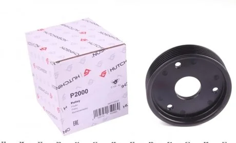 Шкив насоса ГУР 1,9dci Renault Kangoo I, Clio II Hutchinson HUTCHINSON P2000