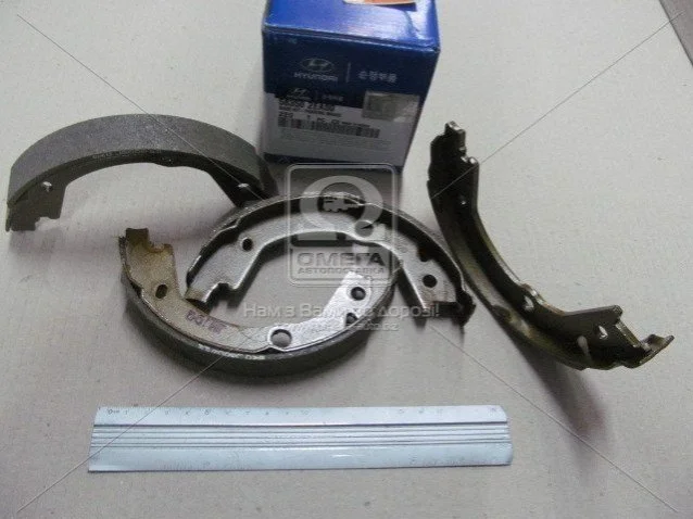Колодки гальма стоянки 170x27 (58350-2EA00) Mobis Hyundai/Kia/Mobis 583502EA00 (фото 1)