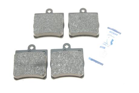 Комплект тормозных колодок (дискових) ICER 181311-396