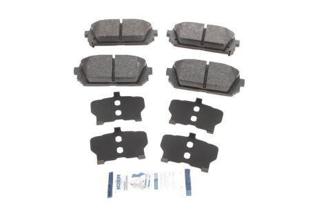 Комплект тормозных колодок (дисковых) ICER 181827